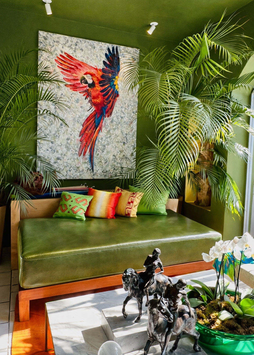Bold Tropical Interior