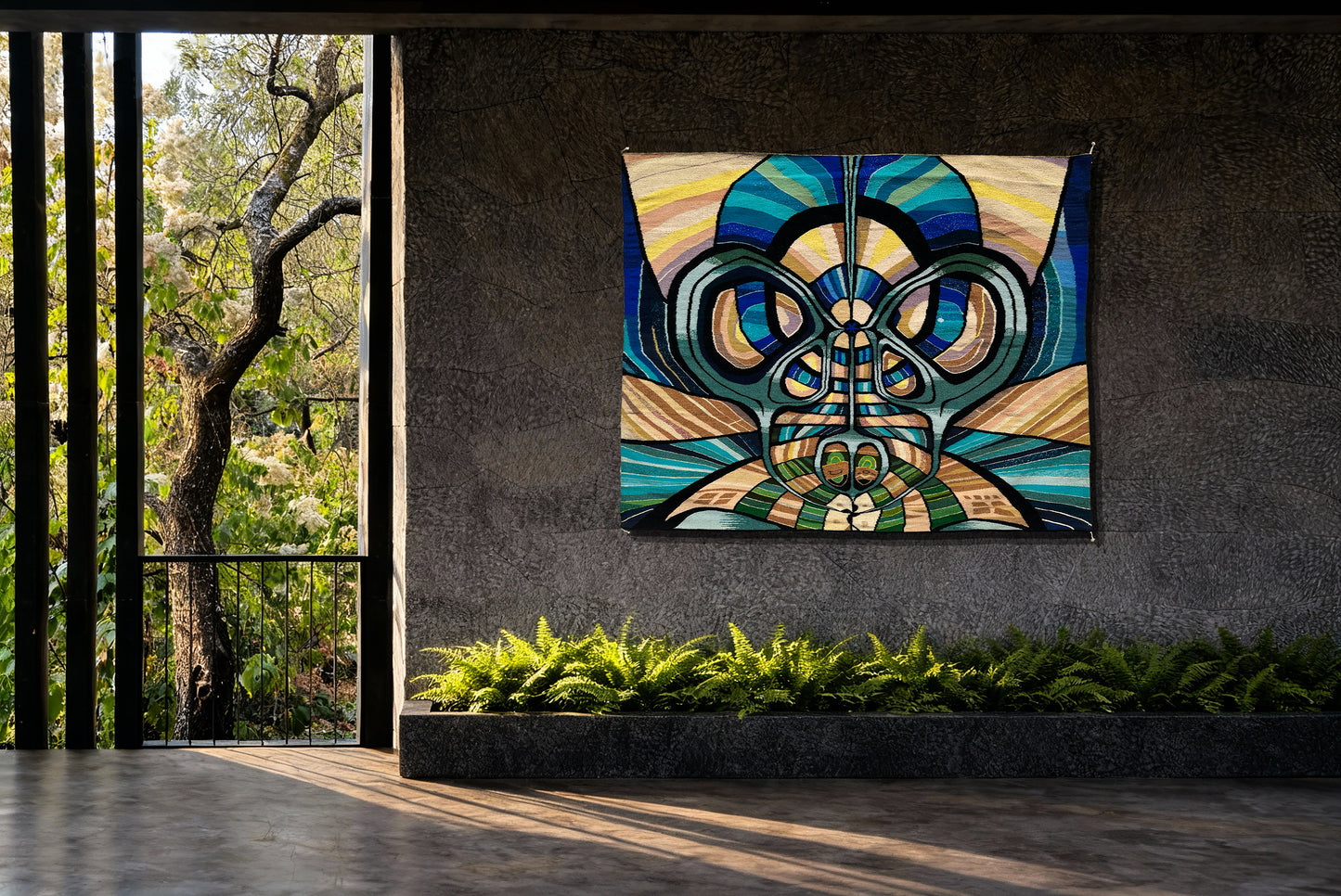 Dialogue between Architecture, Nature, and Art