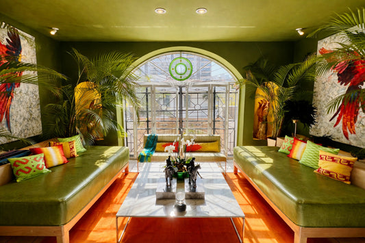 Bold Tropical Interior