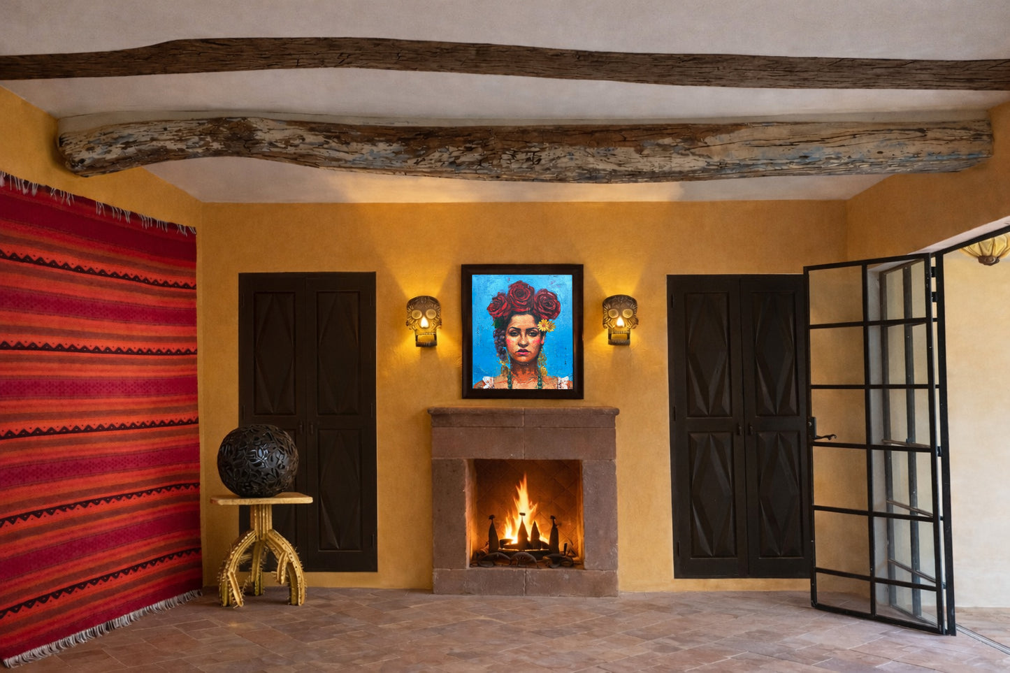 Mexican Hacienda Interior